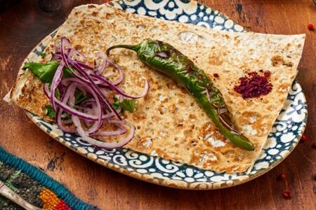 Перец острый на углях