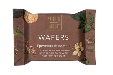 Гречишная вафля со вкусом черного трюфеля