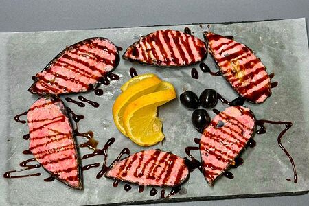 Мидии под сыром