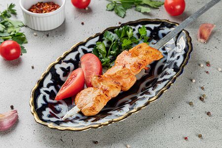 Шашлык из куриных грудок 