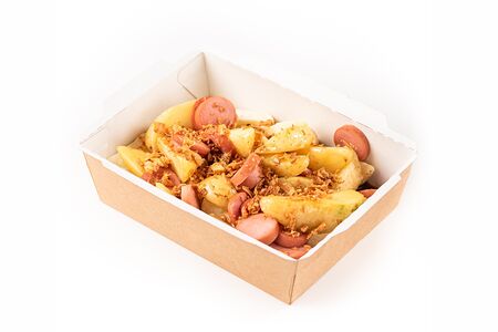 Ланч из печи с соусом Джек Дэниэлс