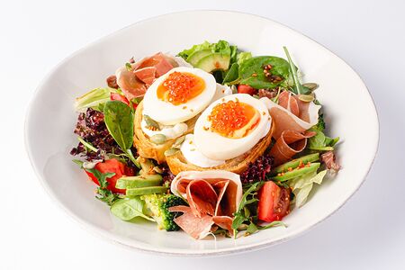 Завтрак на траве с пармской ветчиной