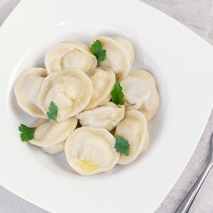 Пельмени с кроликом