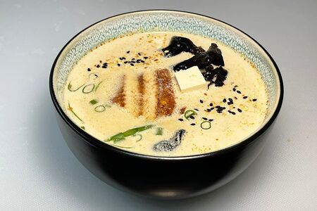 Суп сливочный с угрем