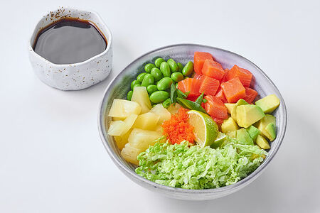 Поке с лососем