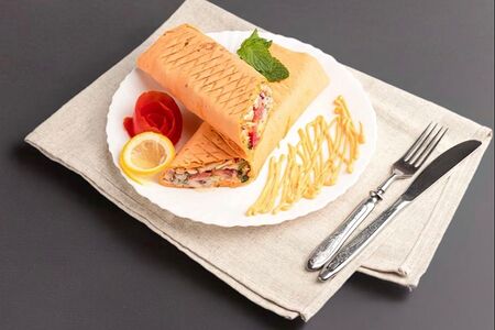 В сырном лаваше