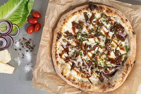 Пицца С рваной говядиной