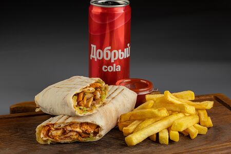 Комбо с шаурмой