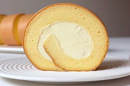 Сливочный рулет 