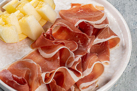 Пармская ветчина с дыней