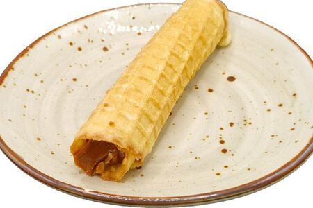 Трубочка со сгущенкой