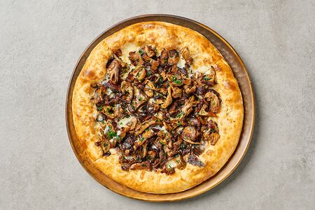 Хачапури по-мегрельски с лисичками 