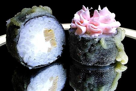 Томаго маки темпура