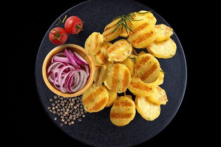 Картошка на гриле