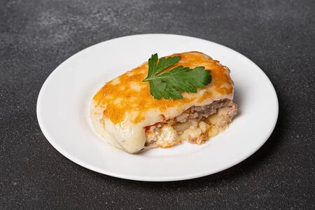 Запеканка с картошкой и говядиной