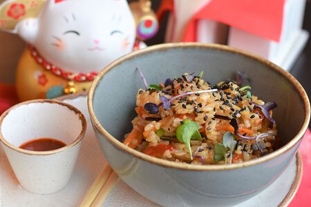 Рис Вок с овощами