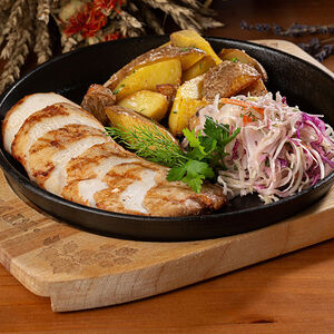 Куриная грудка на гриле