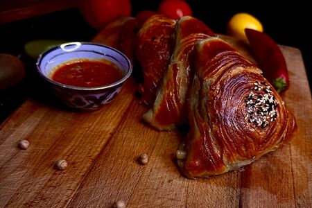 Самса с курицей