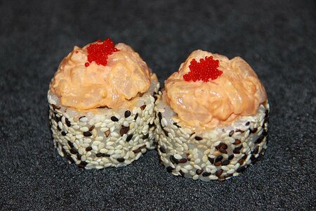 Ролл спайси гребешок