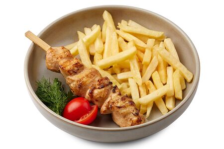 Шашлычок детский из курицы