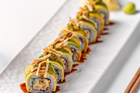 Ролл Марокканский с осьминогом 