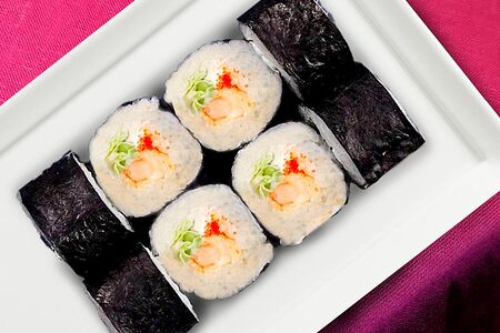 Сливочный эби-маки