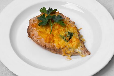 Куриная грудка со шпинатом