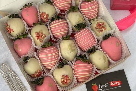 Набор клубники в шоколаде M №7