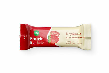Батончик протеиновый Клубника