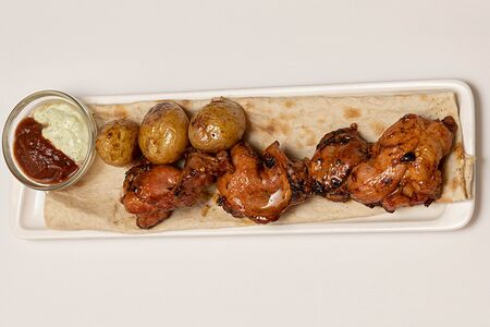 Шашлык из куриного бедра