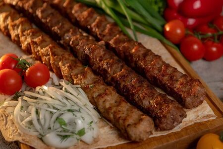 Люля-кебаб в лаваше Курица