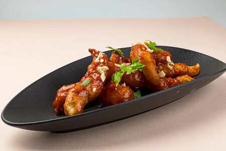 Хрустящее куриное филе по-сингапурски