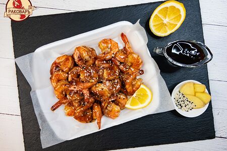 Тигровая креветка в соусе Терияки