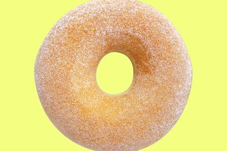 Пончик в сахарной пудре 