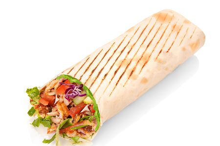 Данар в лаваше с курицей Летний