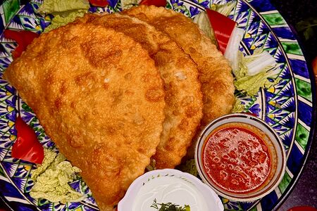 Чебурек с говядиной