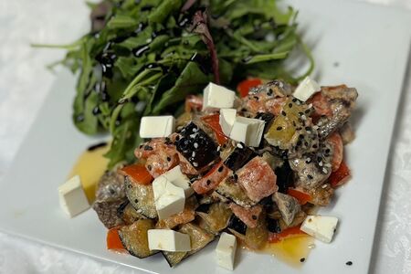 Теплый салат 