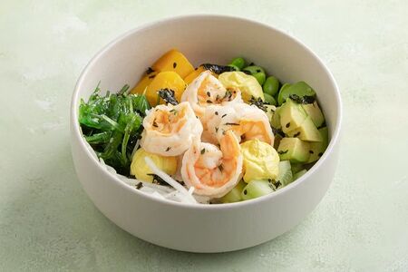 Поке с креветками