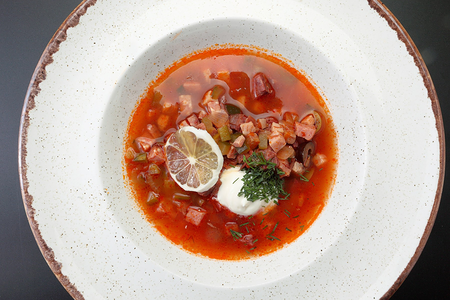 Солянка мясная