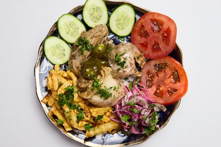 Казан-кебаб из курицы