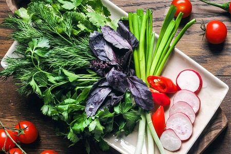 Ассорти из зелени