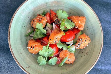 Салат с попкорном