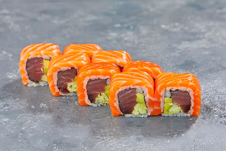 Сяке туна ролл