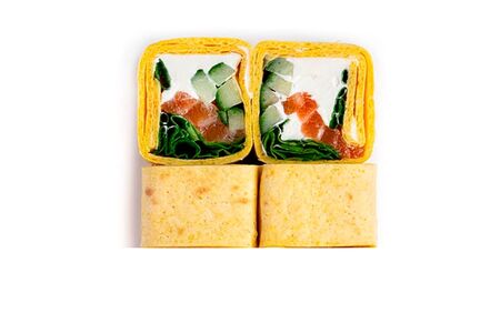 Тортилья с лососем