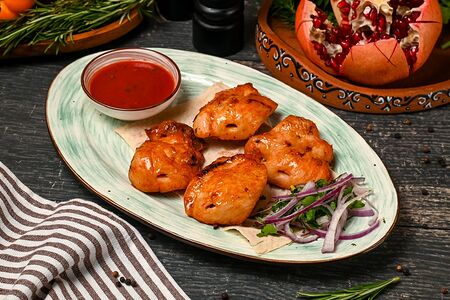 Шашлык из куриной грудки