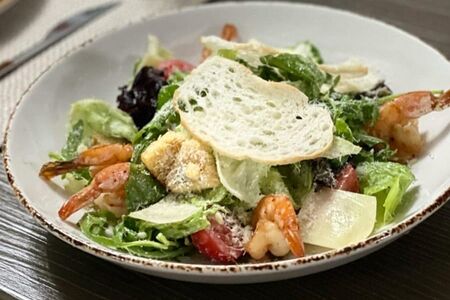 Цезарь с креветками