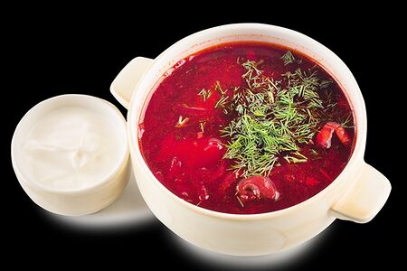 Борщ с говядиной