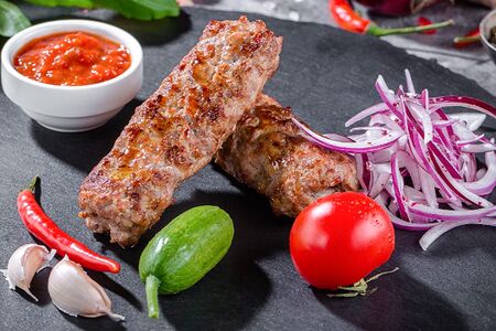 Люля-кебаб из телятины