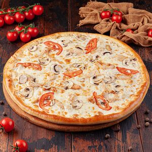 Пицца Курица с грибами