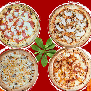 Комбо 4 пиццы четыре сыра